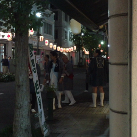 お祭りでした。の画像
