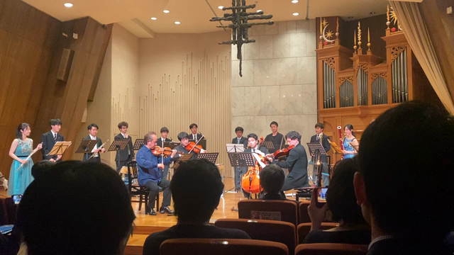 「アンサンブル・パストラーレ」のコンサートへの記事動画