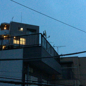 初めての動画は落雷⚡️の画像