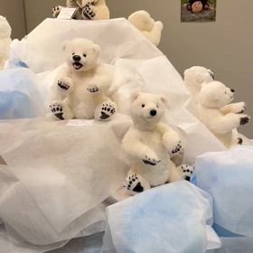 作品展設営 無事に終わりました 』 | マサ の 宅急便（動物造形作家）