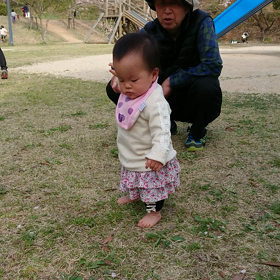 20w4d☆1y1m☆2y4m☆歩き始めた娘の画像
