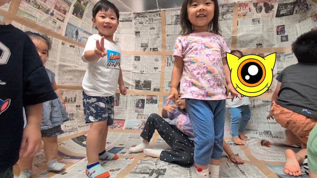 ☆新聞紙あそび☆の記事動画
