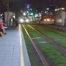 really like Kaohsiung 18.　路面電車のナイトビュー　の画像