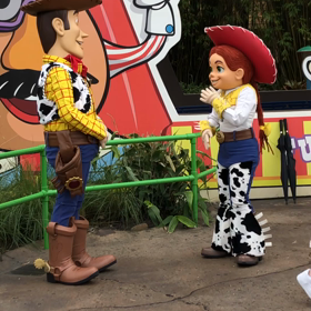 WDW ジェシーが元の位置にの画像