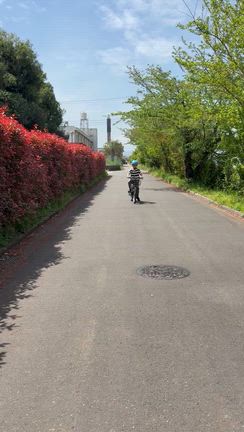 きょうたと自転車の練習を再開の記事動画