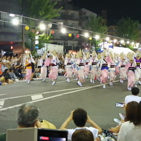 南越谷の阿波踊り。の画像
