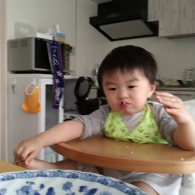 大爆笑のお昼ごはんの画像