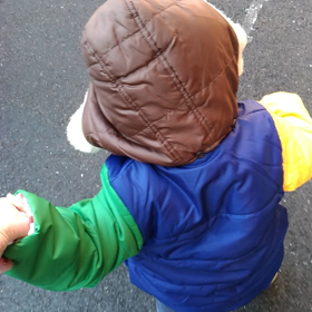 雪が降りました。の画像