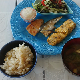 今日の朝ごはんはYouTube用に動画取りましたの画像