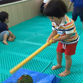 夏のお楽しみ⭐︎すいか割り2の画像