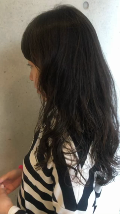 【動画あり☆】お客様のリアルノンスタイリングパーマ！！の記事動画