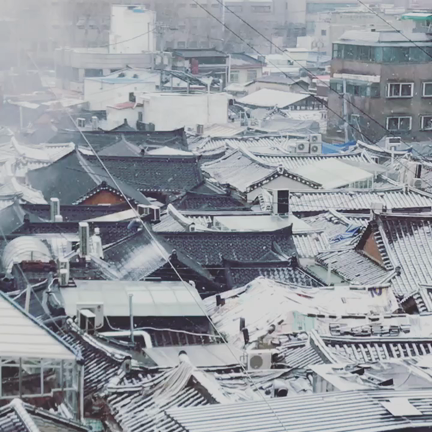 2018.12ソウル4日目①起きたら雪！の記事動画