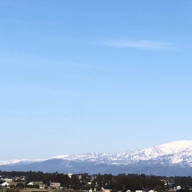 春の立山の画像