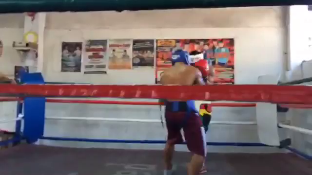 一年前のマニラで試合した話しの記事動画