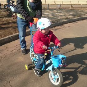 補助つき自転車の画像