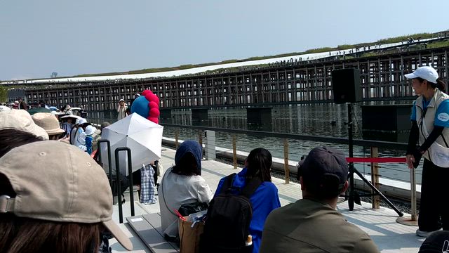 EXPO2025大阪・関西万博1周年　9/17レポ4ミャクミャクに逢えた！アオと夜の虹のパレードの記事動画