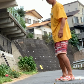 脇腹の伸び縮みの画像