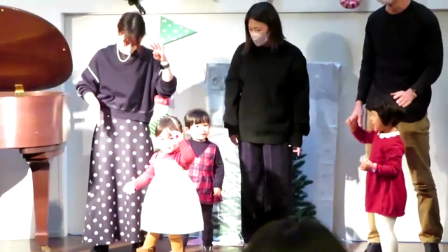 リトミックの部！クリスマス発表会！松山市の記事動画