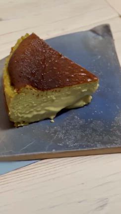 濃厚抹茶バスチーのつくりかたの記事動画