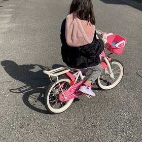 自転車練習の画像