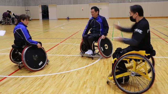 車椅子バスケットボール体験の記事動画