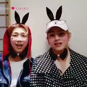 【BTS】可愛すぎる〝キム兄弟〟♡♡♡の画像