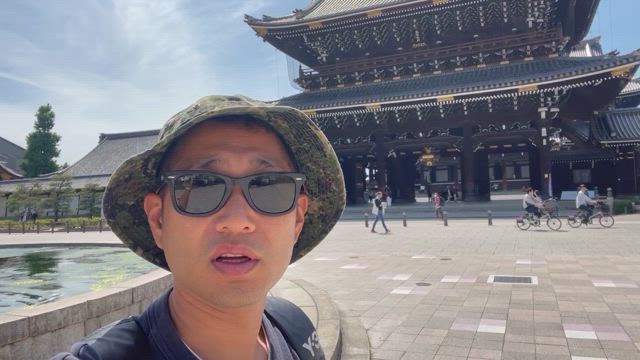 京都②〜お寺巡り〜の巻の記事動画