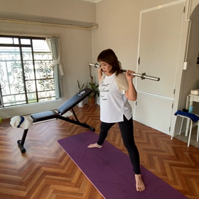 先日のトレーニング風景の画像