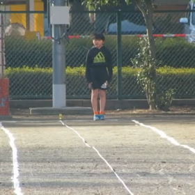 男子リレー選考会（ゴール付近）①の画像