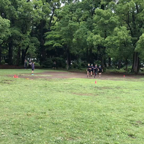 クラブ交流リレー練習⑤の画像