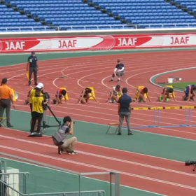 全国大会 女子80mハードル(宮本さん)②の画像