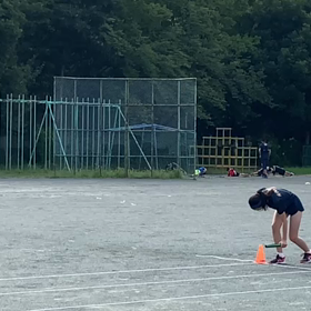 女子リレー練習⑦の画像