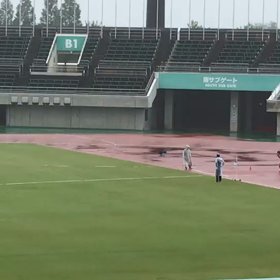 男子ジャベリックボール投げ ②の画像