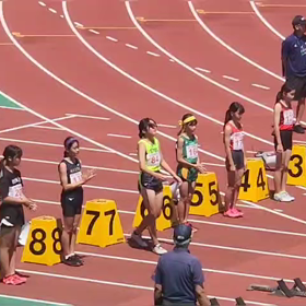 ６年女子100m⑥の画像