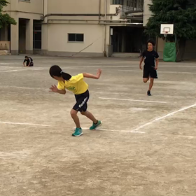 ６月４日川越小練習 バトン練習②の画像