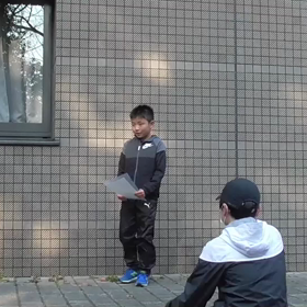 ８代目キャプテン(高塚孔耀くん)スピーチの画像