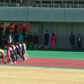 日清カップ5年女子1000m １組目①の画像