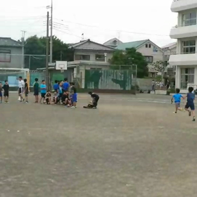 川越小練習(男子リレー)中盤の画像