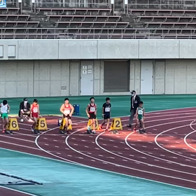 クラブ交流５年男子100m決勝②の画像