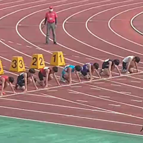 クラブ交流５年男子100m予選⑥の画像