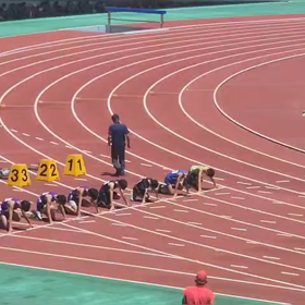６年男子100m⑤の画像