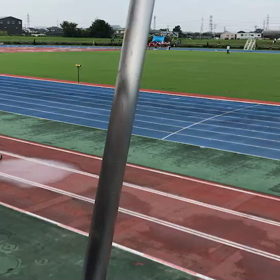 男子走り幅跳び予選①の画像