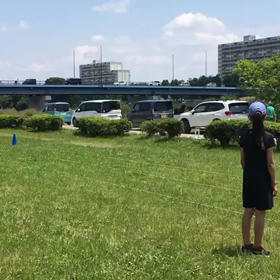 Ｂチームバトン練習⑮の画像