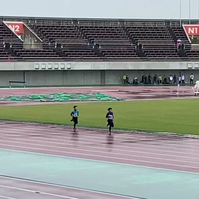 ５年男子1000m２組目④の画像
