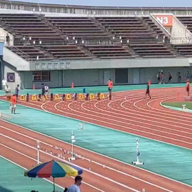 中１女子100m予選 石井佳歩さんの画像