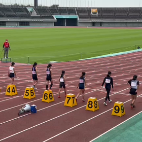クラブ交流 ５年女子100m予選①の画像