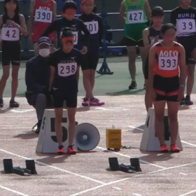 ６年女子100m⑦の画像