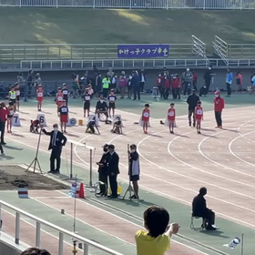 ４年男子100m①の画像