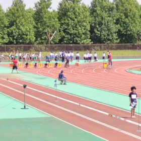 川越選手権ジュニア男子５年100m①の画像