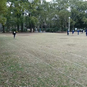 リレー練習(中１ 長沼くん→藤﨑くん)の画像